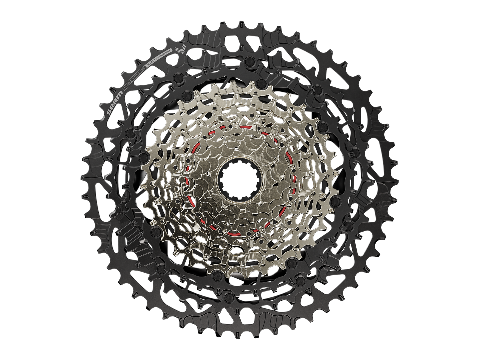 Sram Kassett, EAGLE™ T-Type XS-1270, Svart