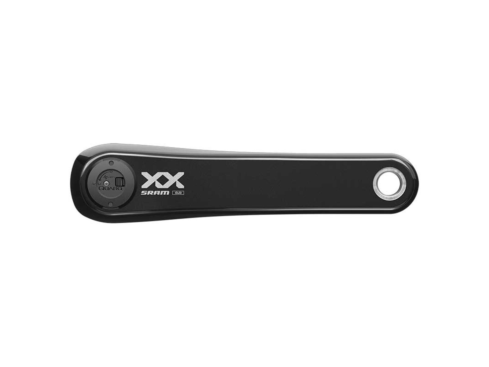 SRAM Vevarm, XX T-Type DUB Boost Power Meter, Vänster vevarm Svart