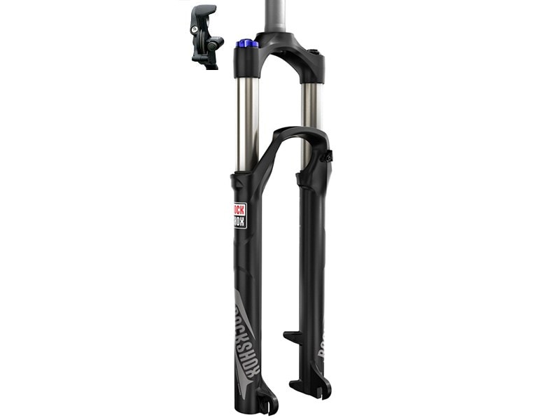 RockShox Framgaffel, Recon Silver TK 100mm 26" 1 1/8"/40mm, 9QR, Svart