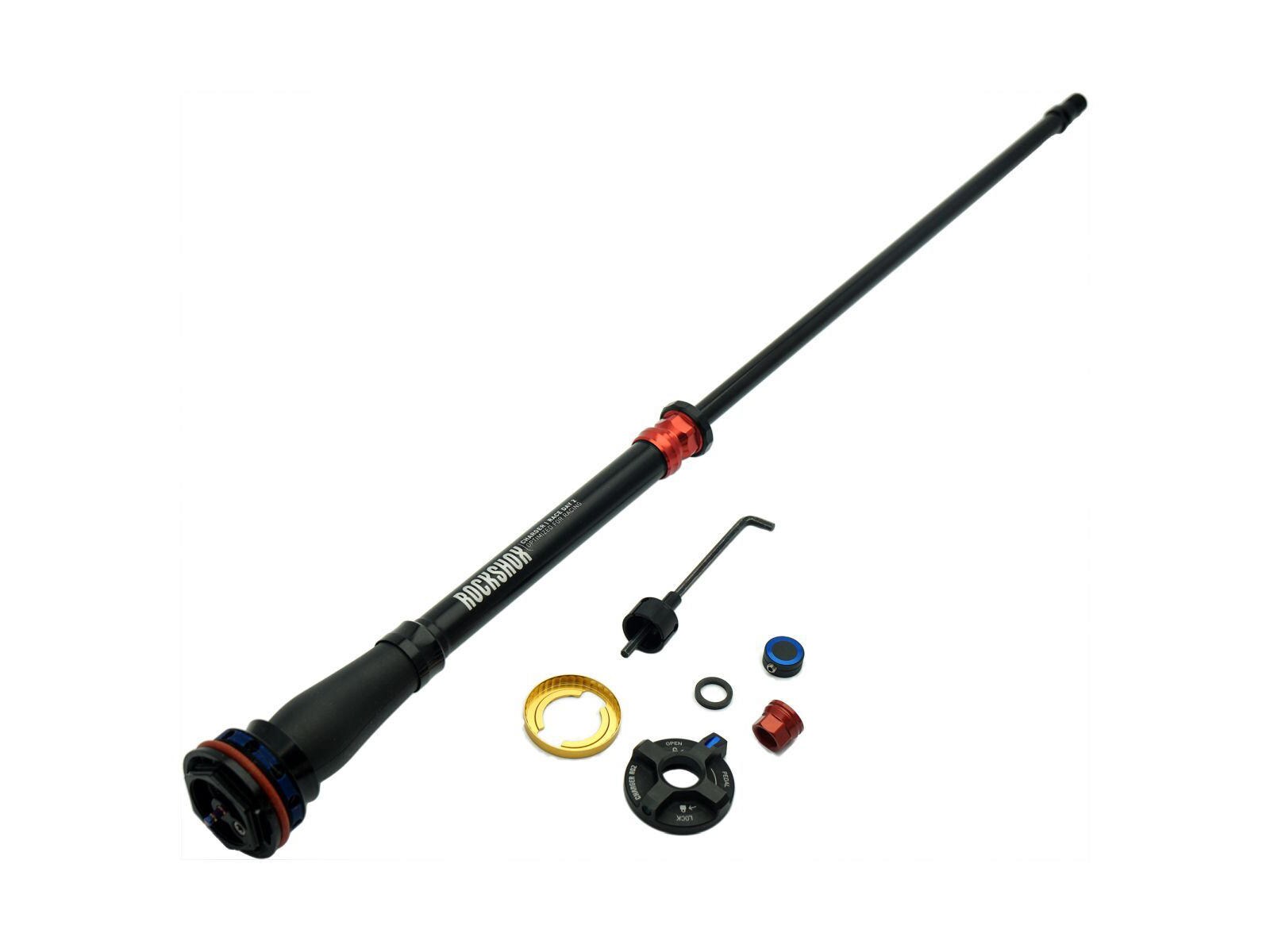 RockShox Kompressionsenhet, CHARGER RACE DAY 2 3-position, 100-120mm, Crown adjust