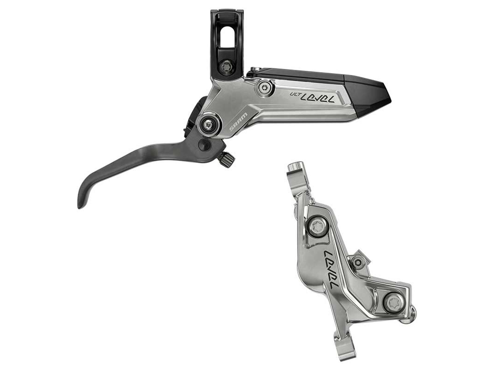 SRAM Skivbroms, Level Ultimate Stealth 4, Clear Anodized