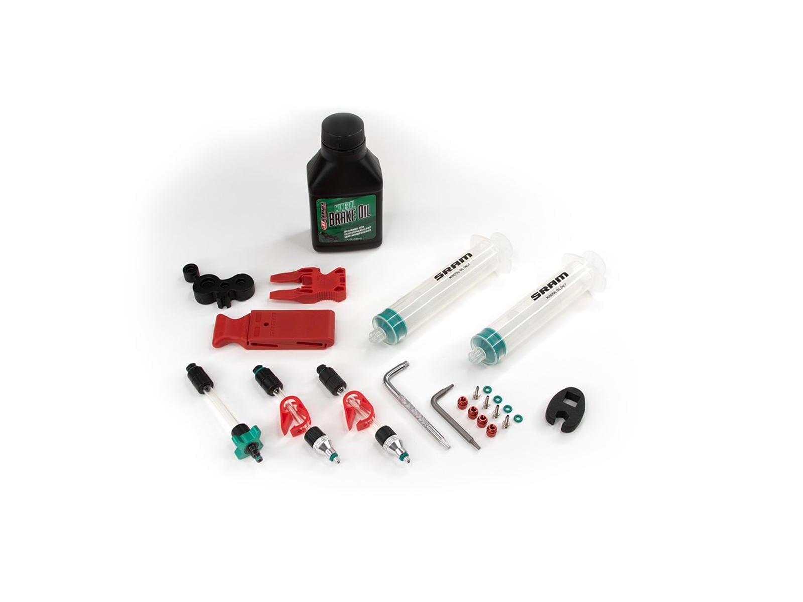 SRAM Luftningskit, Bleed Kit Mineral, SRAM DB8/Maven m.m., inkl bromsolja