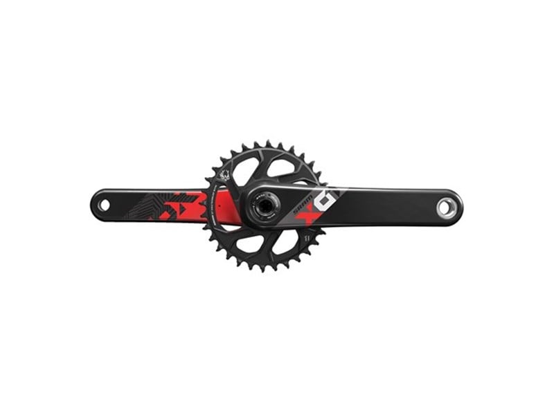 SRAM Vevarmar, Eagle X01 BB30, Svart/Röd