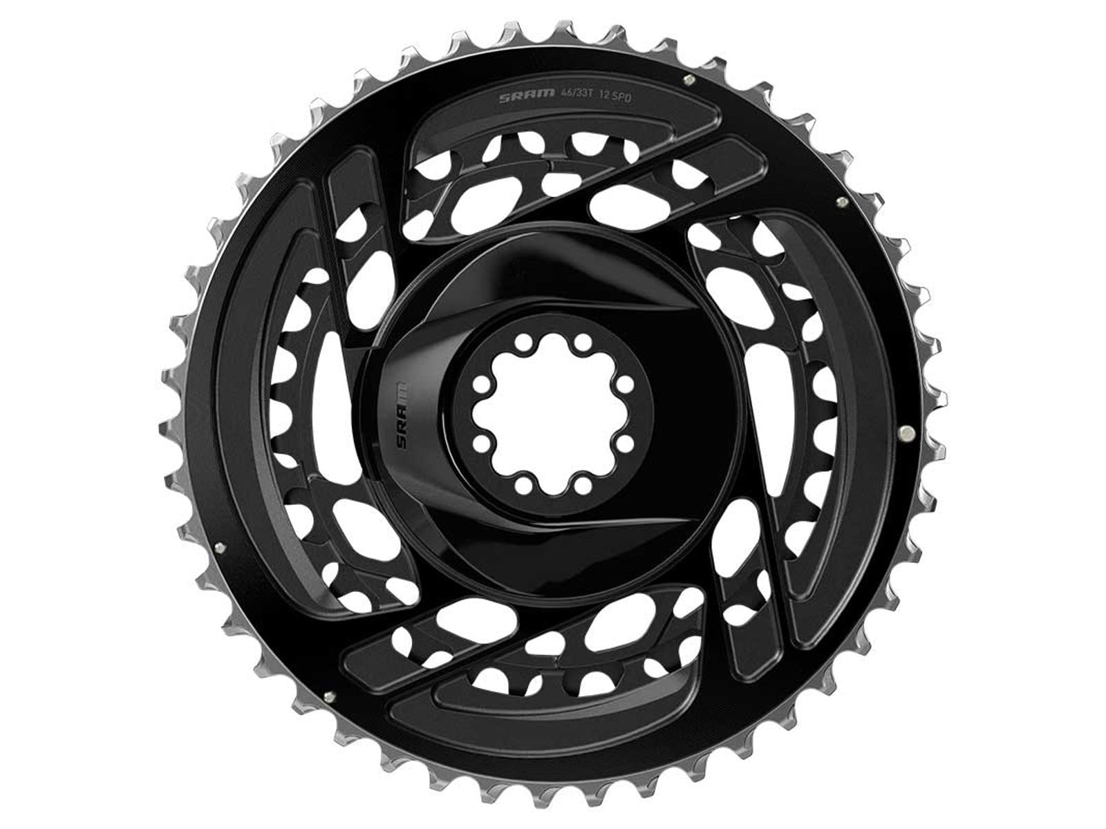 SRAM Drevset, Direct Mount Force D2 Inner/outer, Black 12sp 46/33t