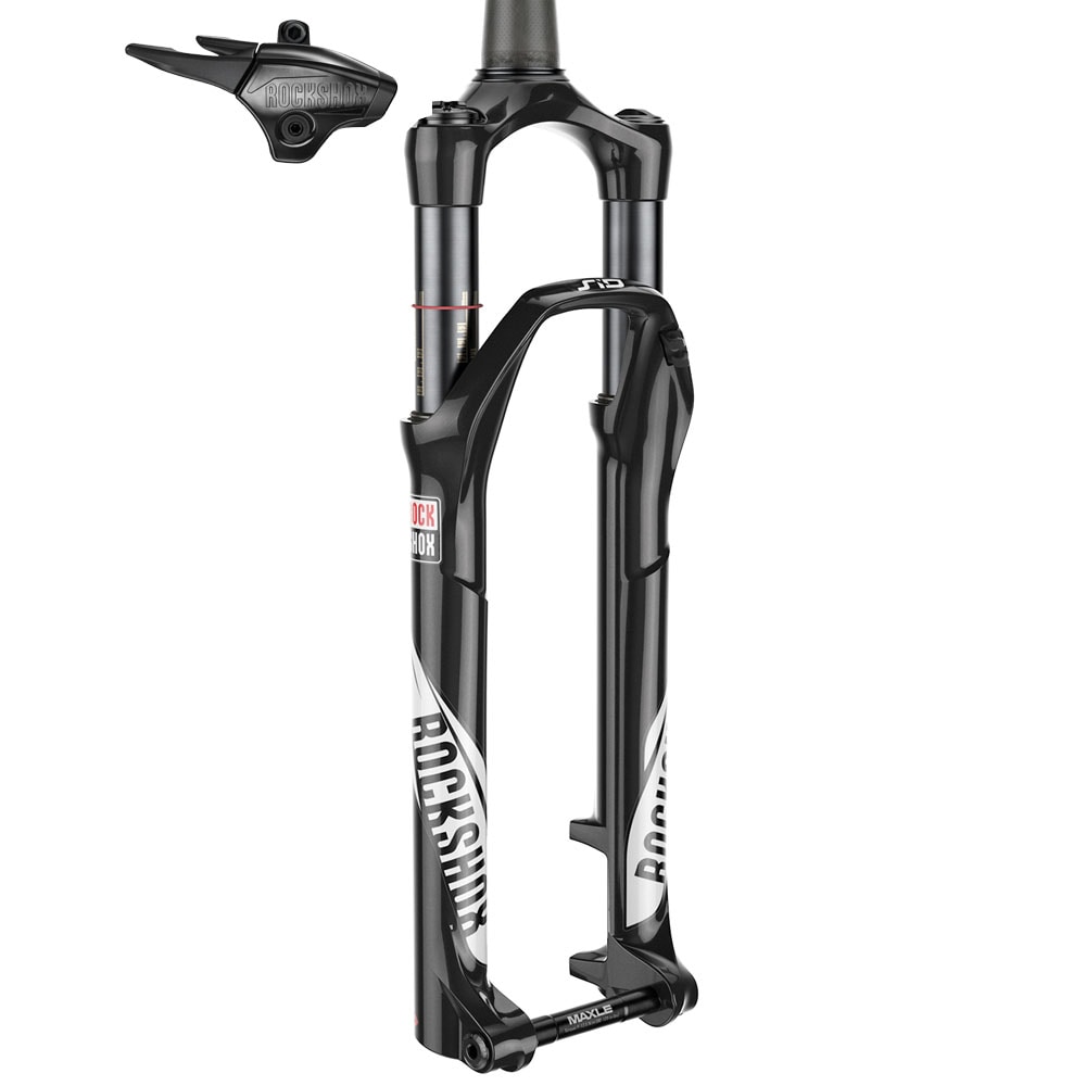 RockShox Framgaffel, SID RLC 100mm 29" Taper/46mm, 15mm Ultimate, Svart