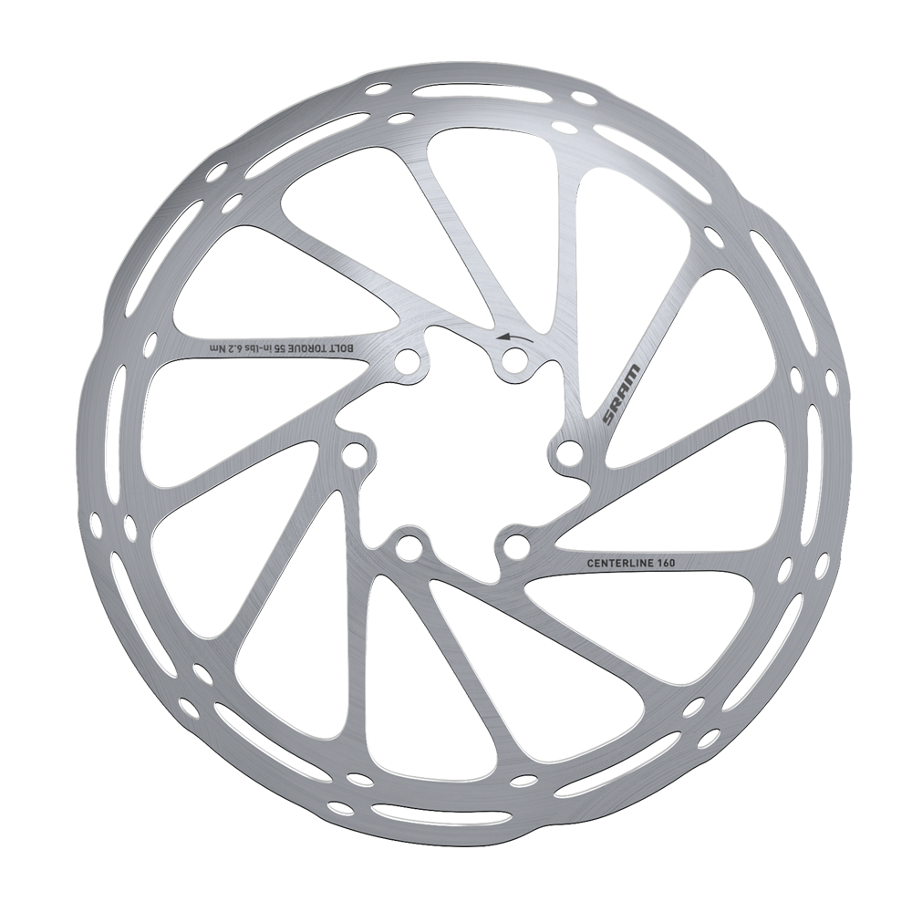 SRAM Bromsskiva, CenterLine Rotor, Diverse Storleksalternativ