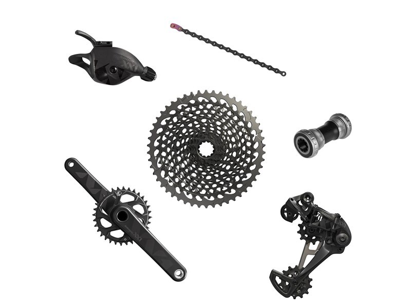 SRAM Grupp, XX1 Eagle Black GXP, 12 Speed