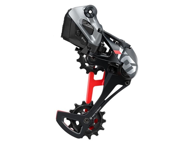 SRAM Bakväxel, Eagle™ X01 AXS Lunar/Red Graphics, 12-Delad