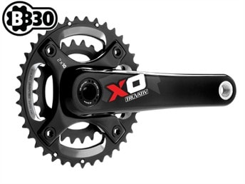 SRAM Vevparti, X0 2.2 38/24 BB30