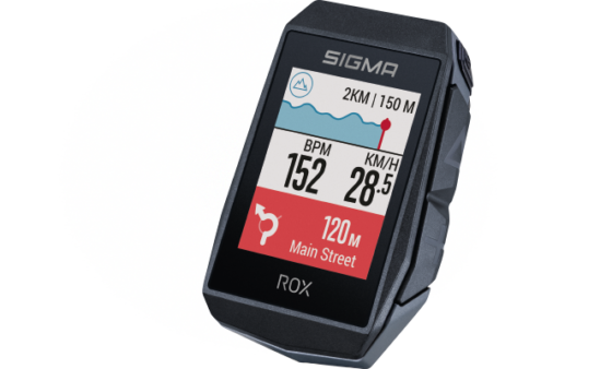 Sigma Cykeldator, ROX 11.1 EVO GPS, Black