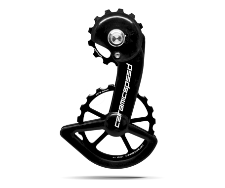 CeramicSpeed Rulltrissor, OSPW System, Shimano 9100/9150 13-19t Svart