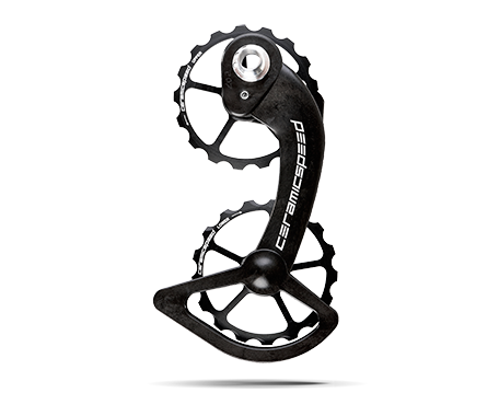 CeramicSpeed Rulltrissor, OSPW System, Shimano 17t Svart