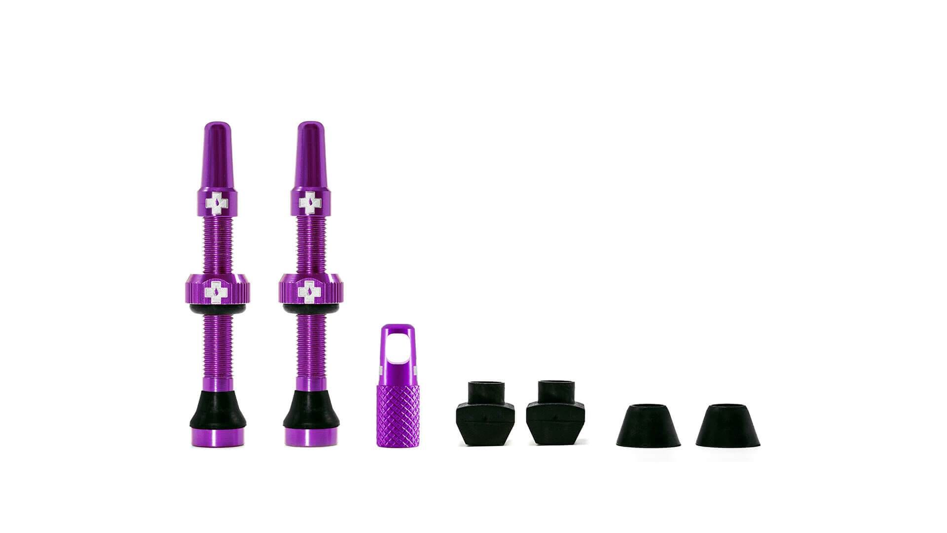 Muc-Off Ventil, Tubeless Valve Kit, Purple