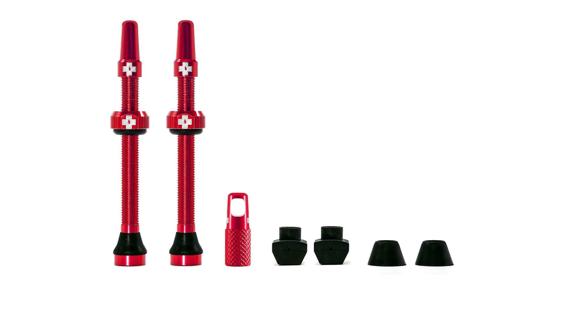 Muc-Off Ventil, Tubeless Valve Kit, Red