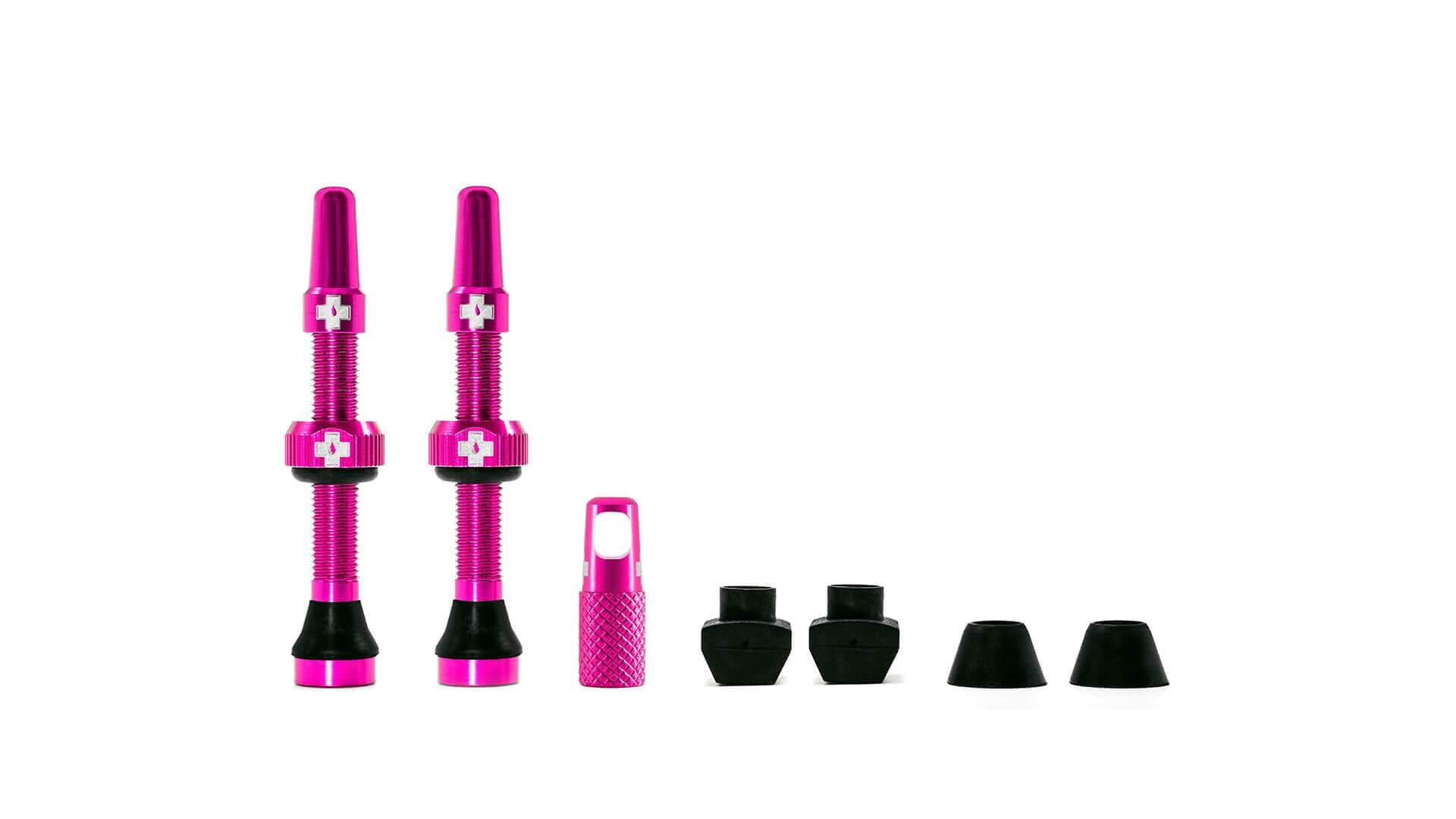 Muc-Off Ventil, Tubeless Valve Kit, Pink