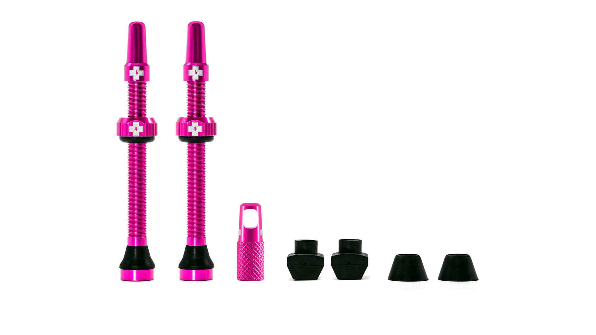 Muc-Off Ventil, Tubeless Valve Kit, Pink