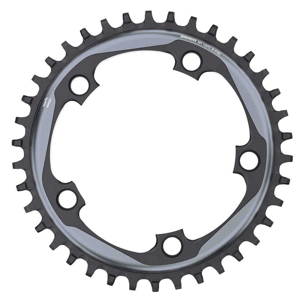 SRAM Drev, X-SYNC™ 11sp, 38-54t - 5 bult x 110 mm, Argon grey, Single