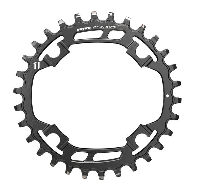 SRAM Drev, X-Sync 94BCD, Svart