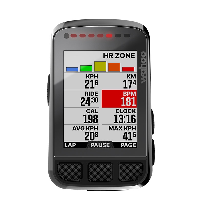 Wahoo Cykeldator, ELEMNT Bolt V2 GPS Bundle, Black