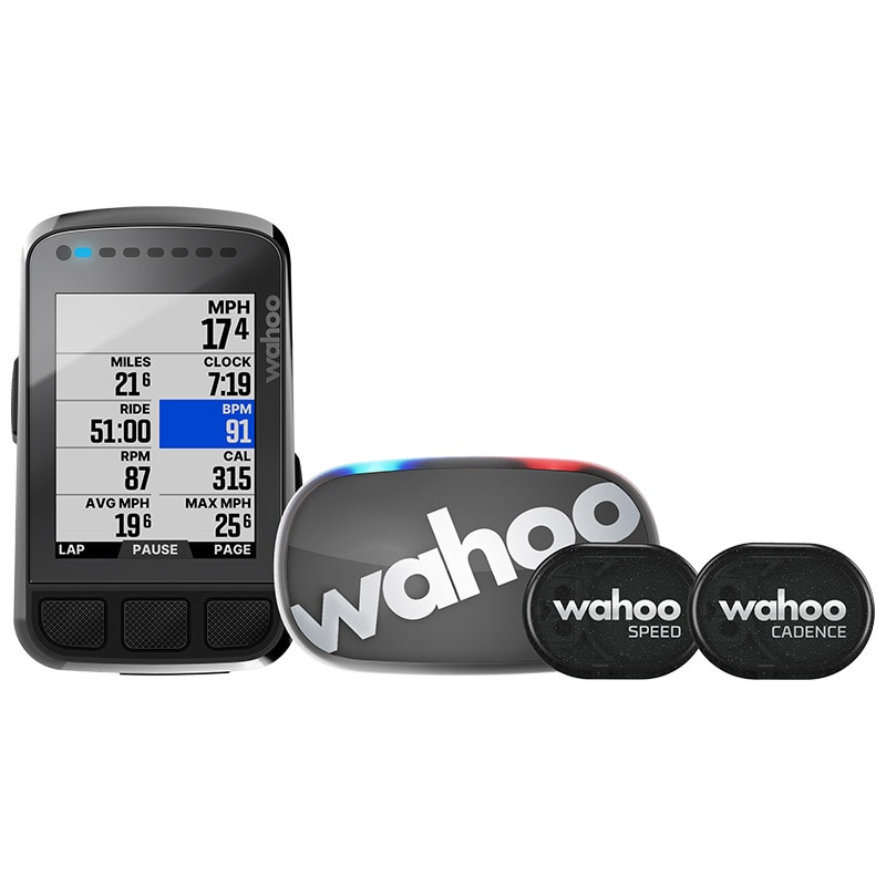 Wahoo Cykeldator, ELEMNT Bolt V2 GPS Bundle, Black