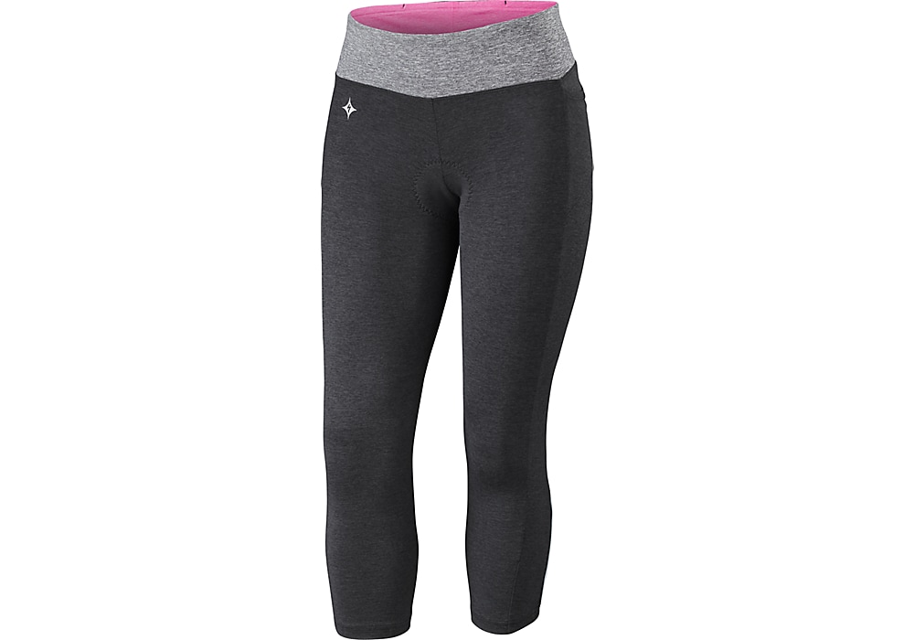 Specialized Byxa, Shasta 3/4 Cycling Tight Woman, Svart