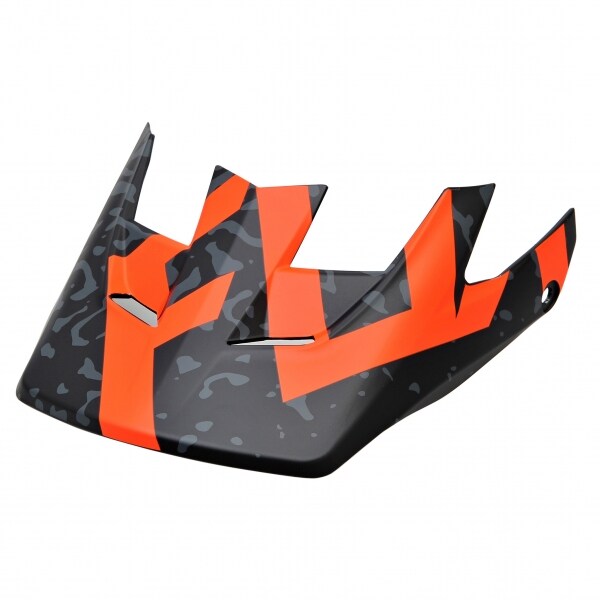 Fox Skärm, Rampage Pro Carbon Visor Blk/Orange