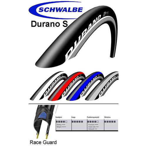 Schwalbe Däck, Durano S 700x23, Svart