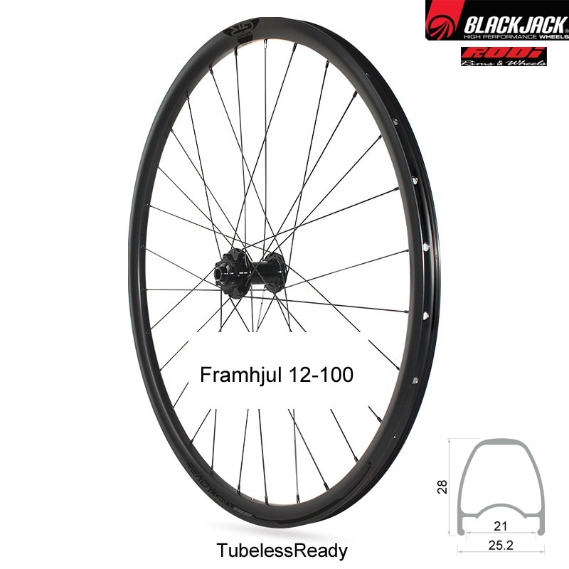 Rodi Framhjul, BlackJack ReadyGR 700c, Black