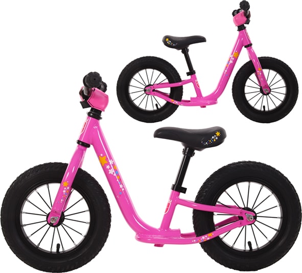 TWS Cykel, Balanscykel 12", Rosa