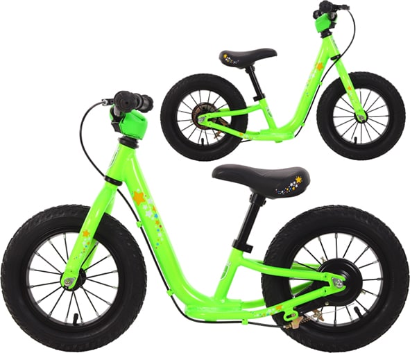 TWS Cykel, Pro Balanscykel 12", Lime
