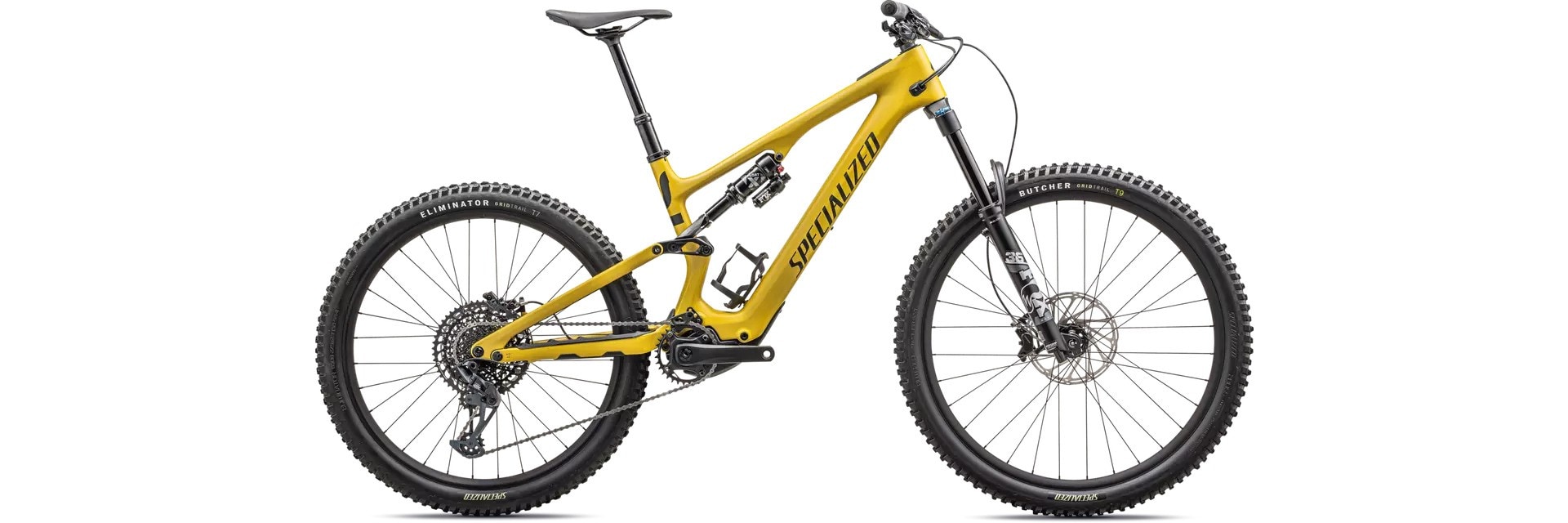 Specialized Cykel, Turbo Levo SL Comp Carbon, SATIN SULFUR / OBSIDIAN