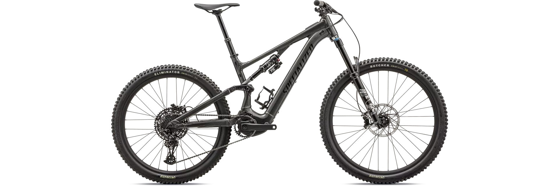 Specialized Cykel, Turbo Levo SL Comp Alloy, GLOSS CHARCOAL / SILVER DUST / BLACK