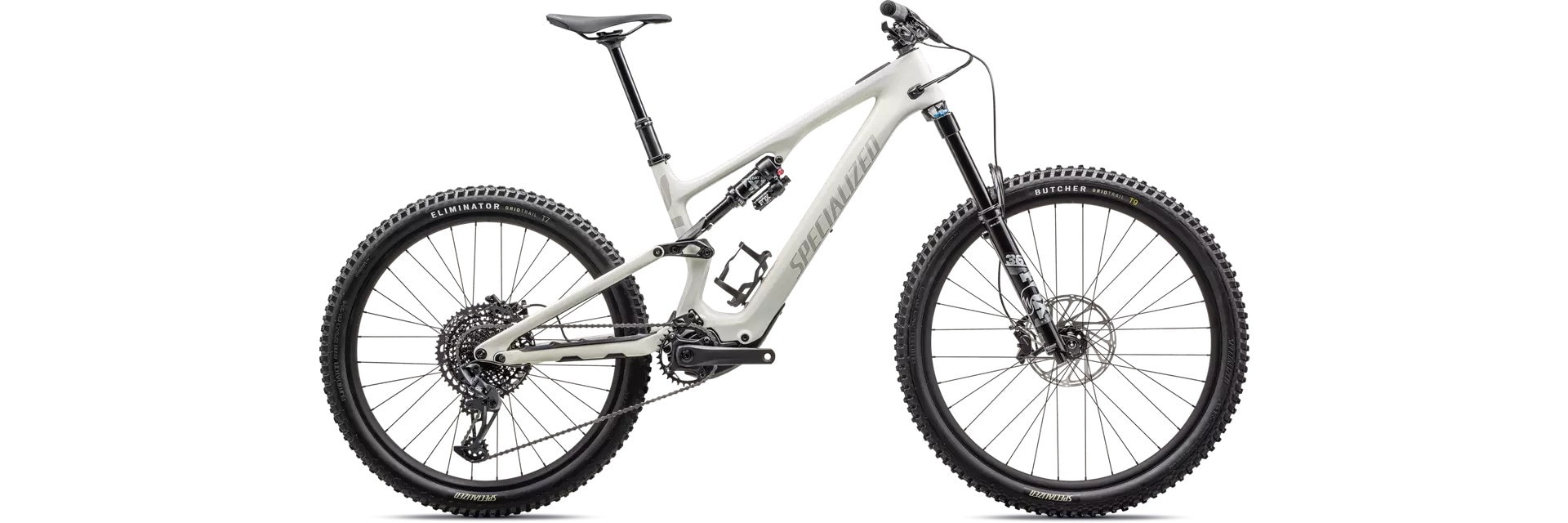 Specialized Cykel, Turbo Levo SL Comp Carbon, GLOSS BIRCH / WHITE MOUNTAINS