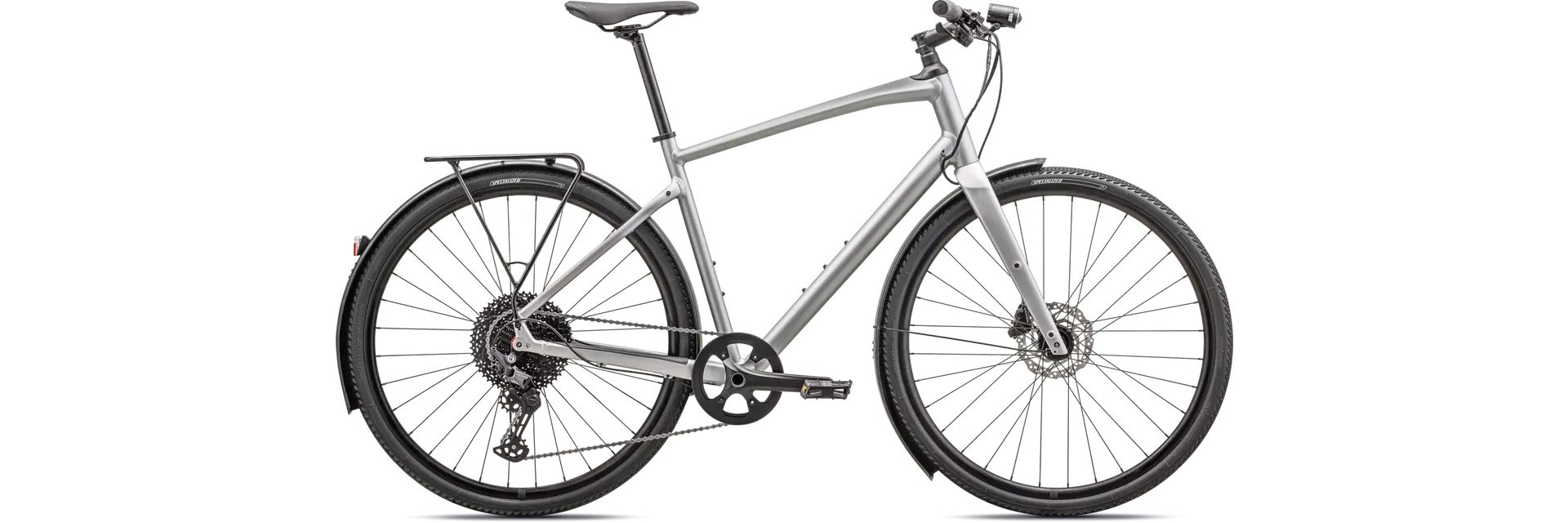 Specialized Cykel, Sirrus X 4.0 EQ, SATIN LQDSIL FOGTNT