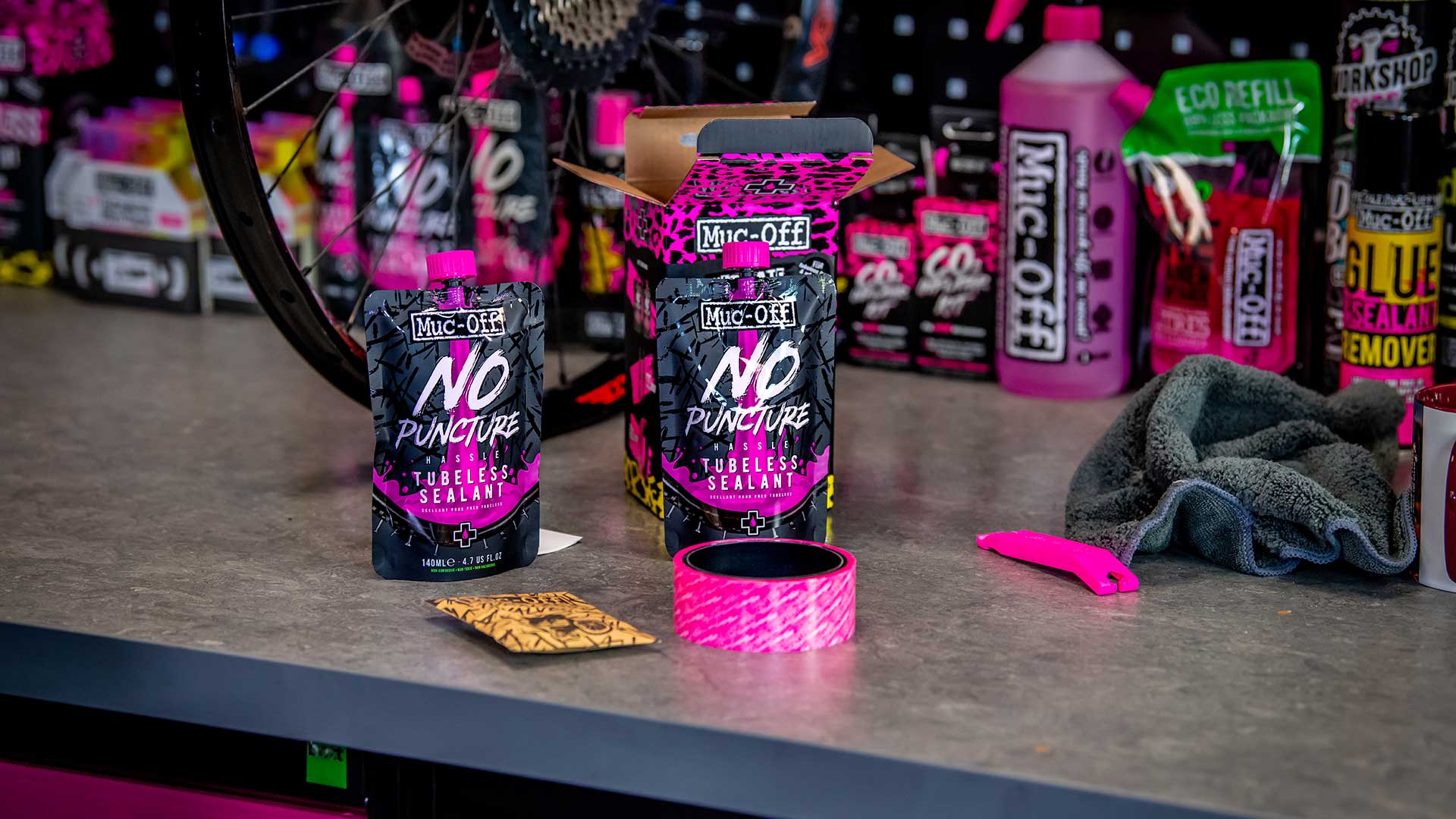 Muc-Off Konverteringskit, Ultimate Tubeless Setup Kit - XC/Gravel