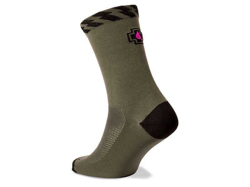 Muc-Off Socka, Technical Riders, Green