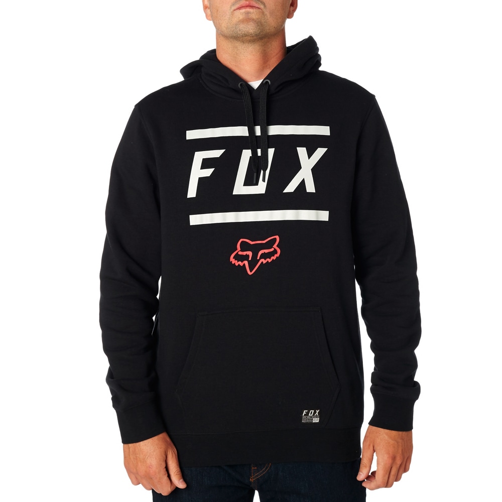 Fox Tröja, Listless Pullover Fleece, Black