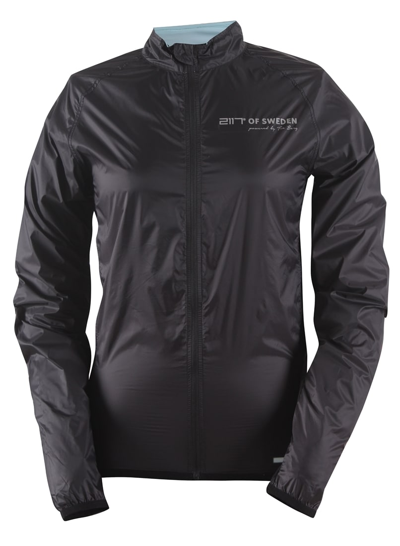 2117 of Sweden Vindjacka, Håle Womens Cycling Jacket, Black