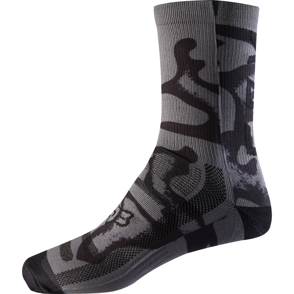 Fox Socka, Womens Trail (8" Print), Shadow