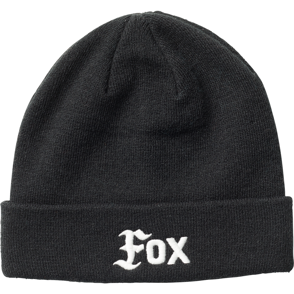 Fox Mössa, Flat Track Beanie, Black