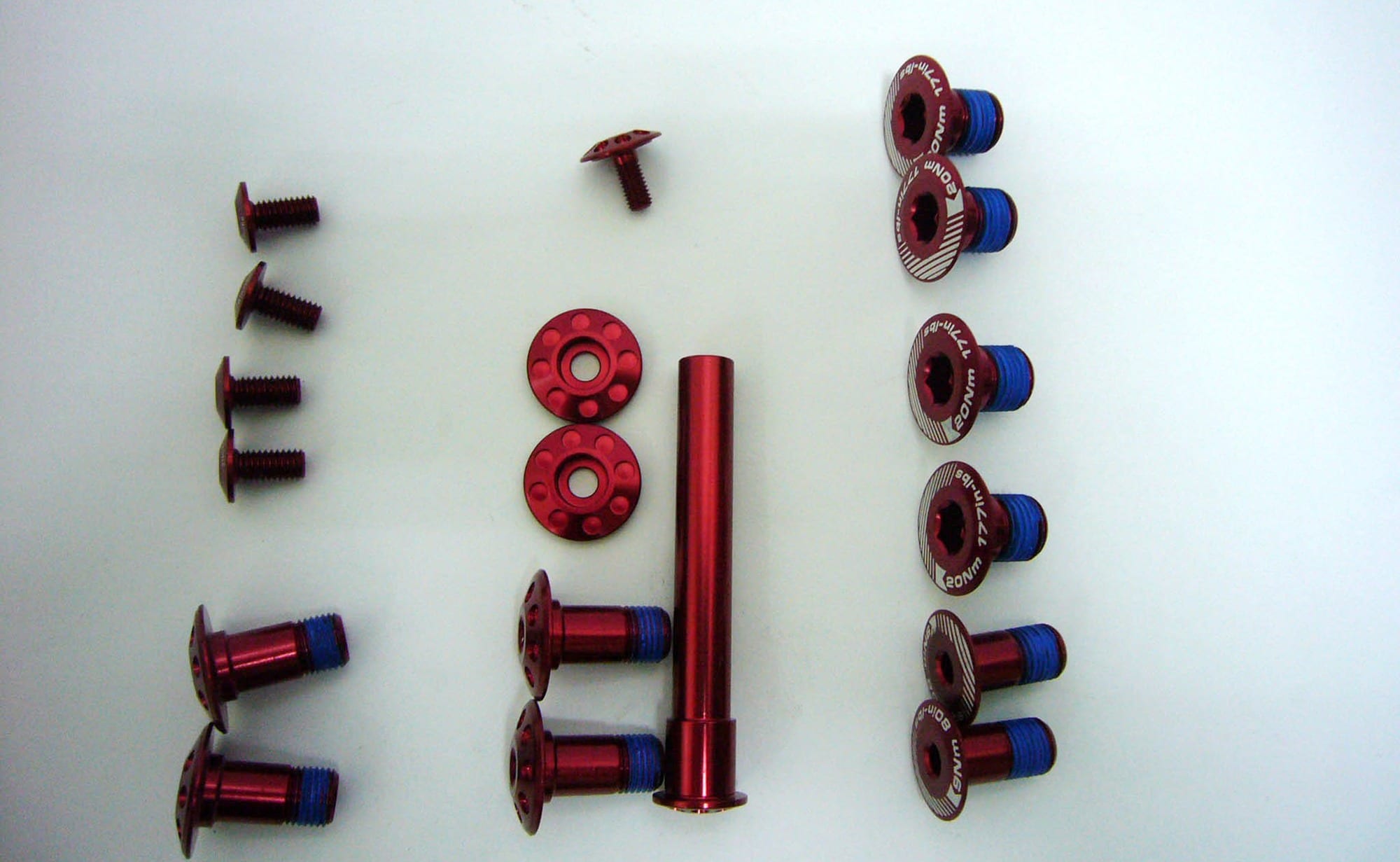 Scott Bult Kit, Red Screw Set Spark/Scale/Genius/Genius LT