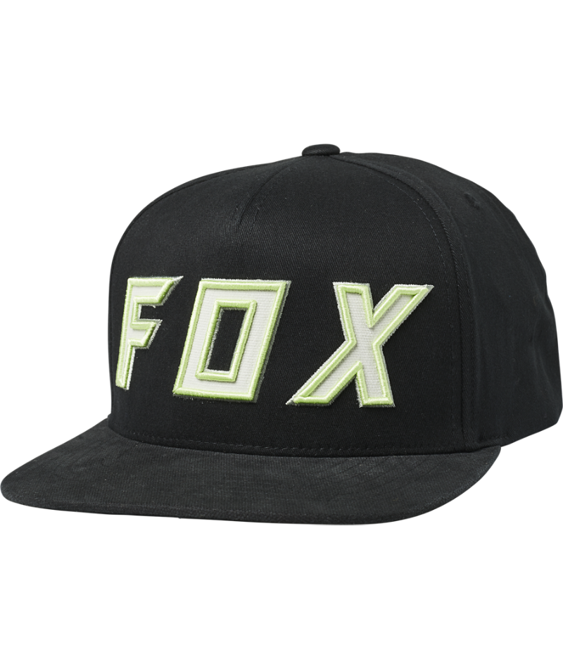Fox Keps, Posessed Snapback, Black/Green