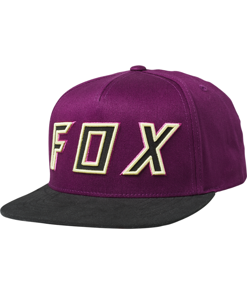 Fox Keps, Posessed Snapback, Dark Purple