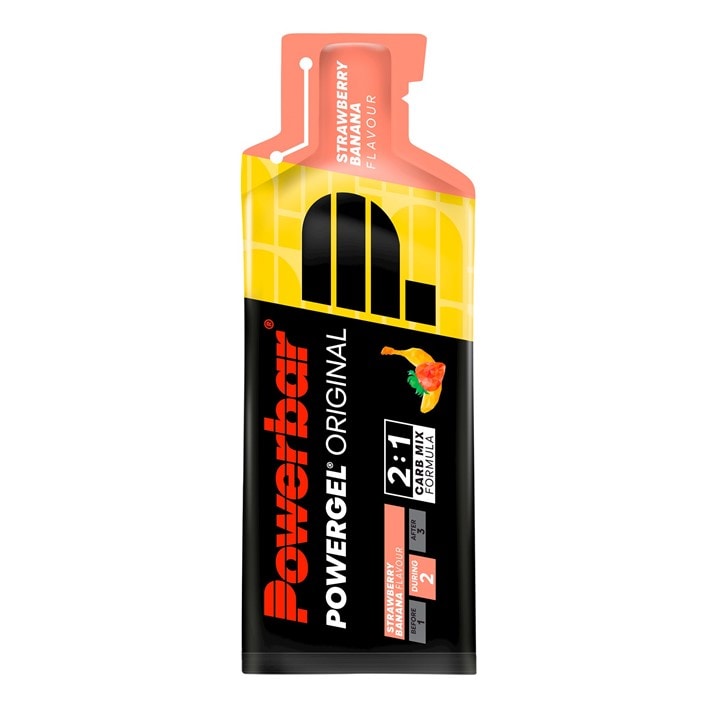 PowerBar Gel, PowerGel Original 41gr, Strawberry Banan