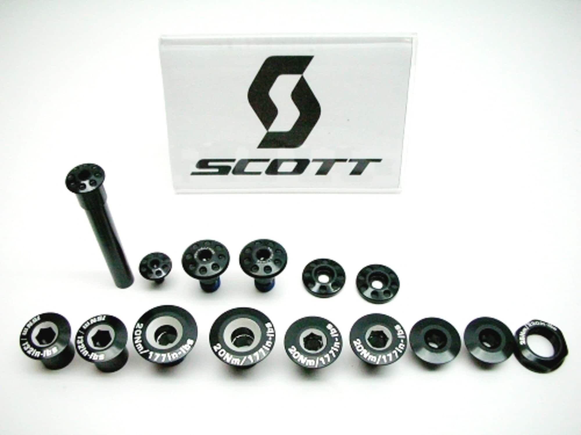 Scott Bult Kit, Screw Set Black Spark/Scale/Genius 2012