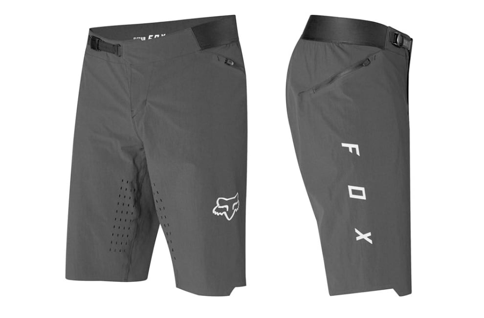 Fox Byxa, Flexair Short w/ Liner, Svart