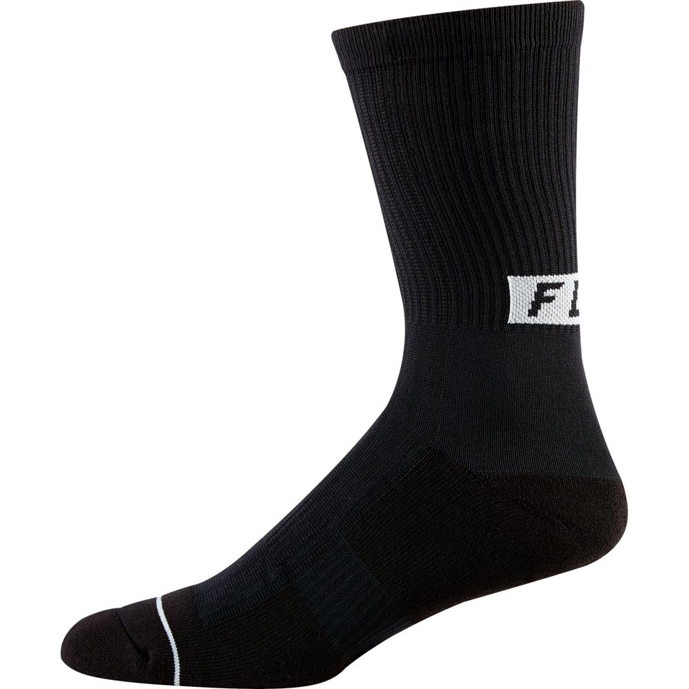 Fox Socka, Trail Cushion (8"), Black