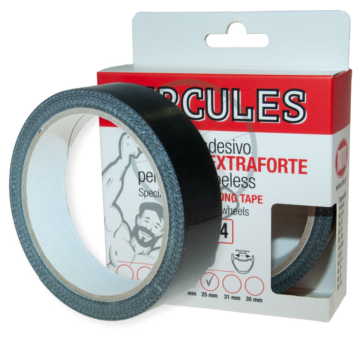 Hercules Fälgband, Tubeless Tape 9m