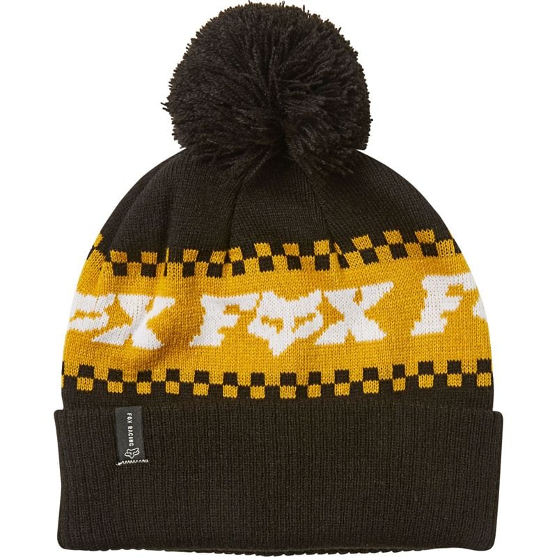 Fox Mössa, Overkill Beanie, Black/Yellow