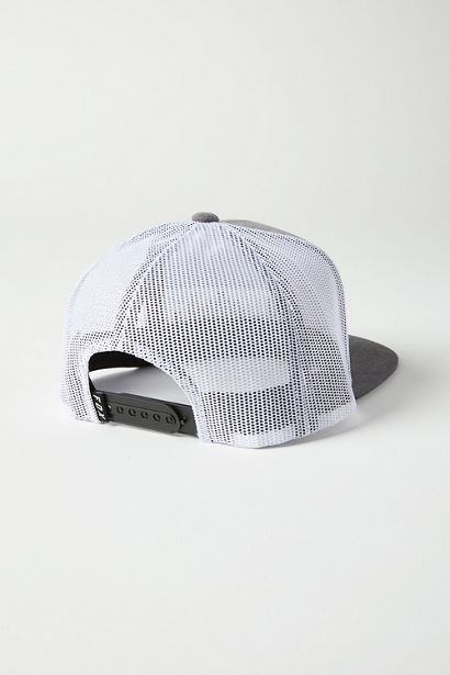 Fox Keps, Apex Snapback Hat Youth, Pewter